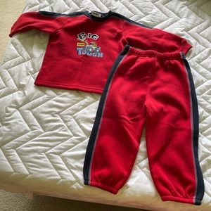 Two-piece boys size 24 month jogging outfit. Brand new with tags attached.